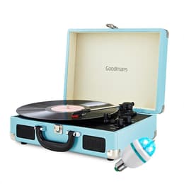 Goodmans Retro Bluetooth BLEU - 33/45/78 Vinyl-Plattenspieler