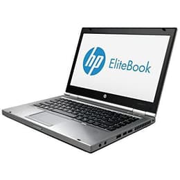 HP EliteBook 8470P 14" Core i7 2.9 GHz - SSD 180 GB - 4GB QWERTY - Englisch