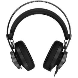 Lenovo H500 Pro Kopfhörer Noise cancelling gaming mit kabel mit Mikrofon - Schwarz