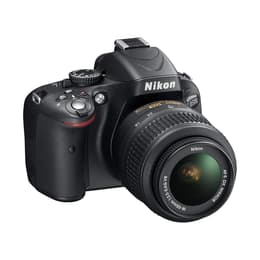 Spiegelreflexkamera - Nikon D5100 - Schwarz + AF-S Nikkor 18-55mm Objektiv