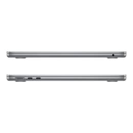 MacBook Air 13" (2022) - Apple M2 mit 8‑Core CPU und 10-core GPU - 24GB RAM - SSD 1000GB - AZERTY - Französisch