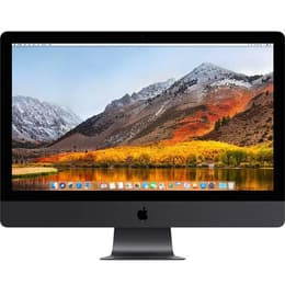 iMac Pro 27" 5K (Ende 2017) Xeon W 3 GHz - SSD 2 TB - 64GB AZERTY - Französisch