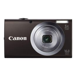 Kompakt Kamera PowerShot A2400 IS - Braun + Canon Zoom Lens 5x IS 28-140mm f/2.8-6.9 f/2.8-6.9