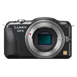 Hybrid-Kamera Panasonic Lumix DMC-GF5 Schwarz - Nur Gehäuse