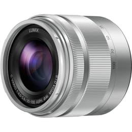 Lumix DMC-GF7 - Silber/Schwarz + Panasonic Lumix G Vario 12-32 mm f/3.5-5.6 + 35-100 mm f/4-5.6 f/3.5-5.6 + f/4-5.6