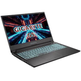 Gigabyte G5 GE AX200NGW 15" Core i5 2.5 GHz - SSD 512 GB - 16GB - NVIDIA GeForce RTX 3060 AZERTY - Französisch