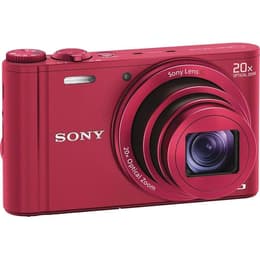 Sony CyberShot DSC-WX300 - Rot + Sony Lens G 20x Optical Zoom 25-500mm f/3.5-6.5