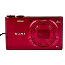 Sony CyberShot DSC-WX300 - Rot + Sony Lens G 20x Optical Zoom 25-500mm f/3.5-6.5