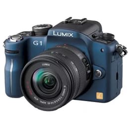 Lumix DMC-G1 - Blau + Panasonic Lumix G Vario 14-42mm f/3.5-5.6 ASPH Mega OIS f/3.5-5.6