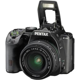 Spiegelreflexkamera K-S2 - Schwarz + Pentax smc Pentax-DAL 18-50mm f/4-5.6 DC WR RE f/4-5.6