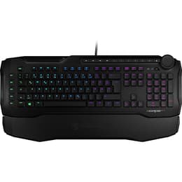Roccat Tastatur QWERTZ Deutsch mit Hintergrundbeleuchtung Horde Aimo