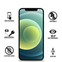 Hülle iPhone 12 MINI und 2 schutzfolien - TPU - Transparent
