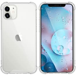 Hülle iPhone 12 MINI und 2 schutzfolien - TPU - Transparent