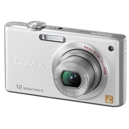 Kompaktkamera Panasonic Lumix DMC-FX40 Weiß + Objektiv Leica DC Vario-Elmarit 25-125 mm f/2.8-5.9