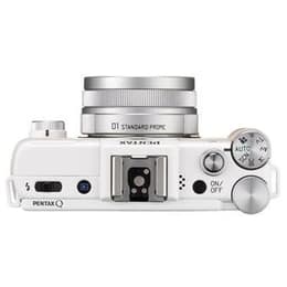 Hybrid-Kamera Q - Weiß + Pentax smc Q 8.5mm f/1.9 f/1.9