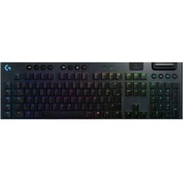 Logitech Tastatur AZERTY Französisch Wireless mit Hintergrundbeleuchtung G915 Lightspeed RGB