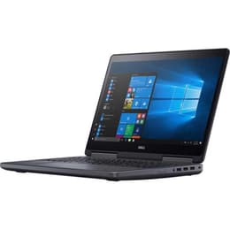 Dell Precision 7520 15" Core i7 2.9 GHz - SSD 512 GB - 32GB AZERTY - Französisch