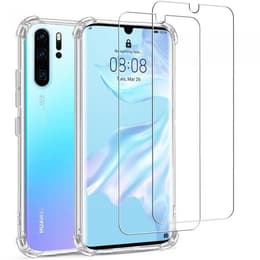 Hülle Huawei P30 Pro/P30 Pro New Edition und 2 schutzfolien - TPU - Transparent