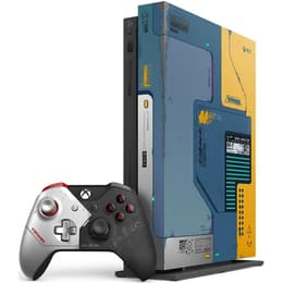 Xbox One X 1000GB - Gelb - Limited Edition Cyberpunk 2077 + Cyberpunk 2077