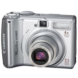 Kompakt Kamera Powershot A560 - Silber + Canon Canon Zoom Lens 4x 5.8-23.2mm f/2.6-5.5 f/2.6-5.5