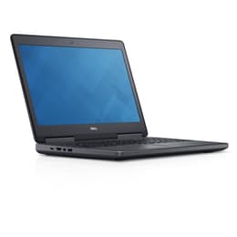 Dell Precision 7510 15" Core i7 2.7 GHz - SSD 256 GB RAM 16 GB AZERTY - Französisch