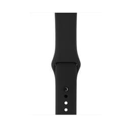 Apple Watch (Series 3) GPS 42 mm - Aluminium Schwarz - Sportarmband Schwarz