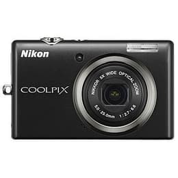 Kompakt Kamera Coolpix S570 - Schwarz + Nikon Nikkor Wide Optical Zoom 28-140 mm f/2.7-6.6 f/2.7-6.6