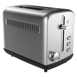 Toaster Tesco CRY2TTSS21 2 Schlitze - Schwarz