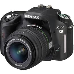 Reflex Kamera Pentax K100D - Schwarz +  Objektiv 18-55 mm