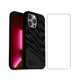 Back Market Hülle iPhone 13 Pro und schutzfolie - 100% biologisch abbaubar - Schwarze Welle