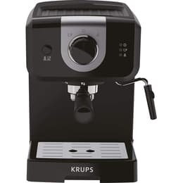 Espressomaschine Ohne Kapseln Krups Opio XP320810 1.5L - Silber/Schwarz