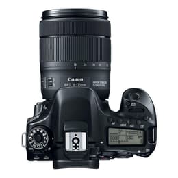 Reflex - Canon EOS 80D Schwarz Objektiv Canon EF-S 18-55mm f/3.5-5.6 IS II
