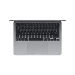 MacBook Air 13" (2024) - Apple M3 mit 8‑Core CPU und 8-core GPU - 8GB RAM - SSD 256GB - AZERTY - Französisch