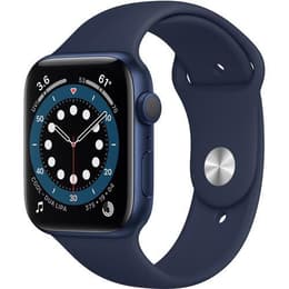Apple Watch (Series 6) 2020 GPS 40 mm - Aluminium Blau - Sport loop Blau