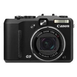Kompakt - Canon PowerShot G9 Schwarz Objektiv Canon Zoom Lens 6X IS 35-210mm f/2.8-4.8