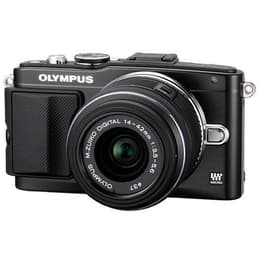 Hybrid-Kamera PEN Lite E-PL5 - Schwarz + Olympus Olympus M.Zuiko Digital ED 14-42 mm f/3.5-5.6 EZ f/3.5-5.6 EZ