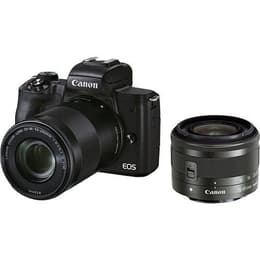 EOS M50 Mark II - Schwarz + Canon EF-M 15-45mm f/3.5-6.3 IS STM + EF-M 55-200mm f/4.5-6.3 IS STM f/3.5-6.3 + f/4.5-6.3