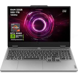 Lenovo LOQ 15AHP10 15" Ryzen 7 3.3 GHz - SSD 1 TB - 32GB - NVIDIA GeForce RTX 5060 AZERTY - Französisch