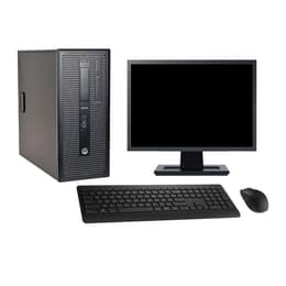 Hp EliteDesk 800 G1 Tower 22" Core i5 3,2 GHz - HDD 2 TB - 32GB AZERTY