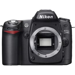Reflex Nikon D80 - Schwarz + Objektiv Nikon AF-S DX 18-200 mm f/3.5-5.6 G ED VR II