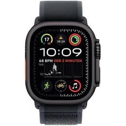 Apple Watch Ultra 2 (2024) GPS + Cellular 49 mm - Titan Schwarz - Trail loop Schwarz