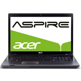 Acer Aspire 7750G 17" Core i5 2.4 GHz - HDD 1 TB - 8GB AZERTY - Französisch