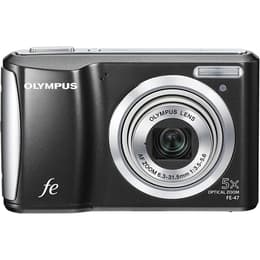Kompakt Kamera - Olympus FE-47 Schwarz + Objektivö Olympus AF Zoom 36-180 mm f/3.5-5.6