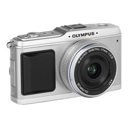 Hybrid-Kamera - Olympus Pen E-P1 Weiß + Objektivö Olympus M.Zuiko Digital 14-42mm f/3.5-5.6