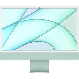 iMac 24" (April 2021) Apple M1 3,1 GHz - SSD 256 GB - 8GB AZERTY - Französisch