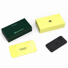 Premium-Geschenkbox iPhone 15 - Schwarz mit brandneuem Akku + - 128GB - Ohne Vertrag
