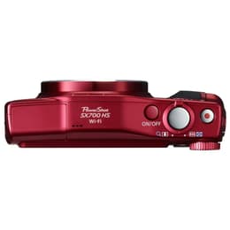 Kompakt Kamera PowerShot SX700 HS - Rot + Canon Zoom Lens 30X IS 4.5-135mm f/3.2-6.9 f/3.2-6.9