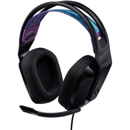 Logitech G335 Kopfhörer Noise cancelling gaming mit kabel mit Mikrofon - Schwarz