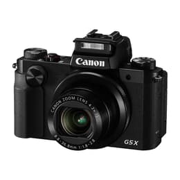 Kompakt Kamera PowerShot G5 X - Schwarz + Canon Zoom Lens 4.2x IS 8.8-36.8mm f/1.8-2.8 f/1.8-2.8