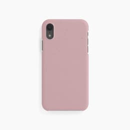 Hülle iPhone XR - Natürliches Material - Rosa